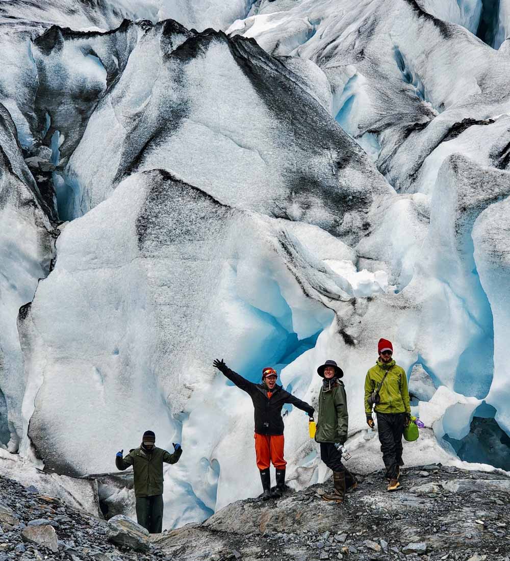 Shoup Glacier kayak and hike